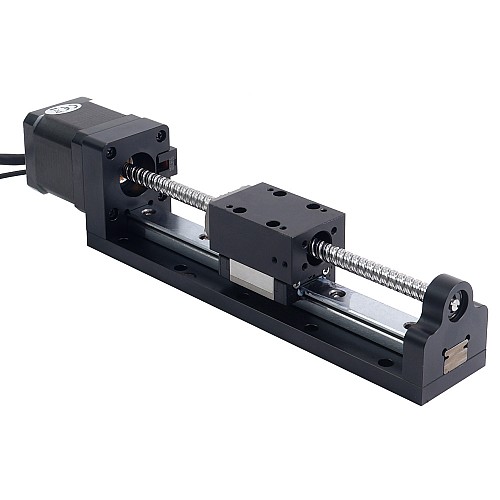 Nema 17 Stepper Ball Screw Linear Actuator 2.5A Stroke 120mm 0.5Nm(70.81oz.in) Lead 8mm(0.314961) with Sensor - LMD17S19BMB25-120 | StepperOnline CA Nema 17 Stepper Ball Screw Linear Actuator 2.5A Stroke 120mm 0.5Nm(70.81oz.in) Lead 8mm(0.314961) with Sensor - LMD17S19BMB25-120 | StepperOnline CA