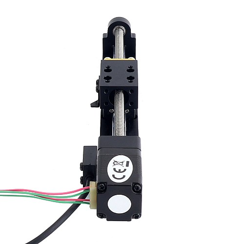 Nema 8 Stepper Lead Screw Linear Actuator 0.5A Stroke 90mm 0.01Nm(1.416oz.in) Lead 2.54mm(0.1) with Sensor - LMD8S11GD05-090 | StepperOnline CA
