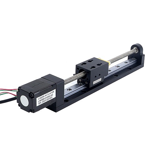Nema 8 Stepper Lead Screw Linear Actuator 0.5A Stroke 90mm 0.01Nm(1.416oz.in) Lead 5.08mm(0.2) with Sensor - LMD8S11HD05-090 | StepperOnline CA
