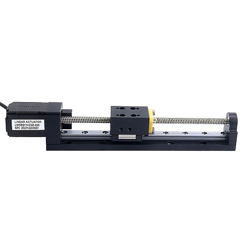 Nema 8 Stepper Lead Screw Linear Actuator 0.5A Stroke 90mm 0.01Nm(1.416oz.in) Lead 5.08mm(0.2) with Sensor - LMD8S11HD05-090 | StepperOnline CA