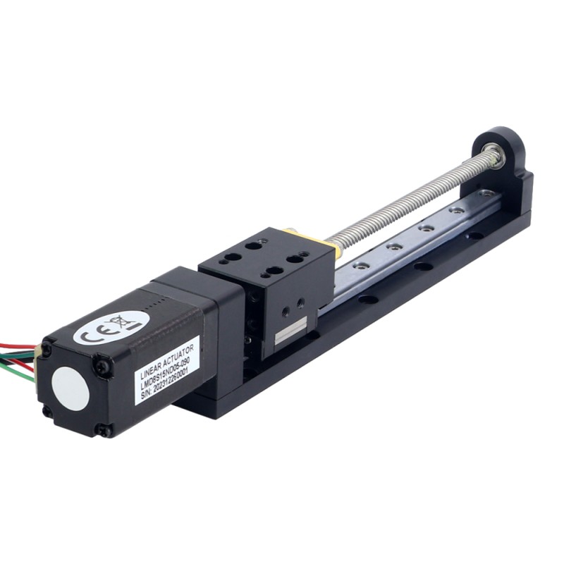 Nema 8 Stepper Lead Screw Linear Actuator 0.5A Stroke 90mm 0.02Nm(2.832oz.in) Lead 10.16mm(0.4) with Sensor - LMD8S15ND05-090 | StepperOnline CA Nema 8 Stepper Lead Screw Linear Actuator 0.5A Stroke 90mm 0.02Nm(2.832oz.in) Lead 10.16mm(0.4) with Sensor - LMD8S15ND05-090 | StepperOnline CA