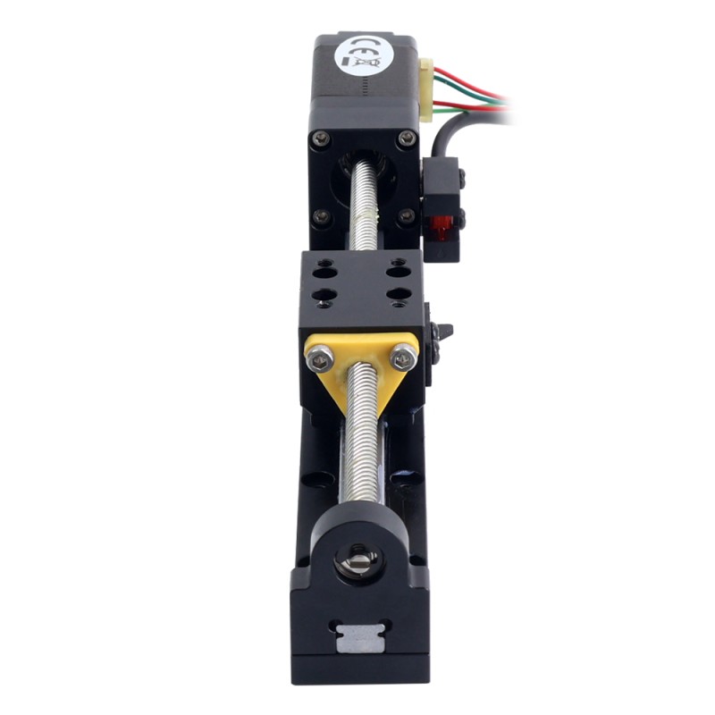Nema 8 Stepper Lead Screw Linear Actuator 0.5A Stroke 90mm 0.02Nm(2.832oz.in) Lead 10.16mm(0.4) with Sensor - LMD8S15ND05-090 | StepperOnline CA Nema 8 Stepper Lead Screw Linear Actuator 0.5A Stroke 90mm 0.02Nm(2.832oz.in) Lead 10.16mm(0.4) with Sensor - LMD8S15ND05-090 | StepperOnline CA