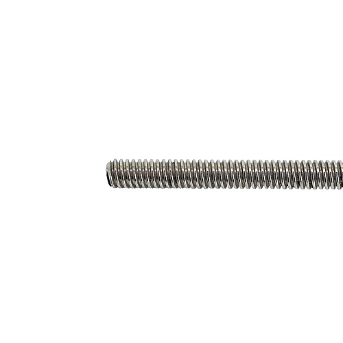 100mm 5mm Diameter 2mm Pitch Trapezoidal Lead Screw - LS-AA-100 | StepperOnline CA