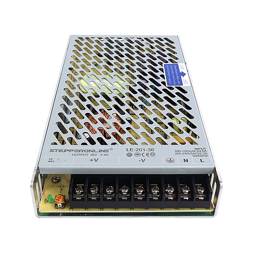 201W 36V 5.9A 115/230V Switching Power Supply Stepper Motor CNC Router Kits - LE-201-36 | StepperOnline CA