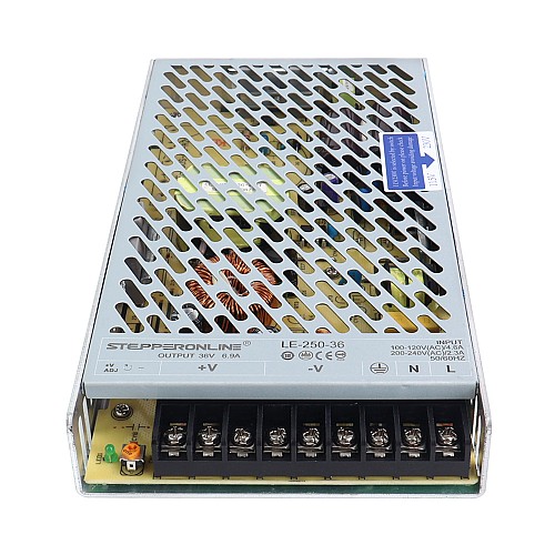 250W 36V 6.9A 115/230V Switching Power Supply Stepper Motor CNC Router Kits - LE-250-36 | StepperOnline CA