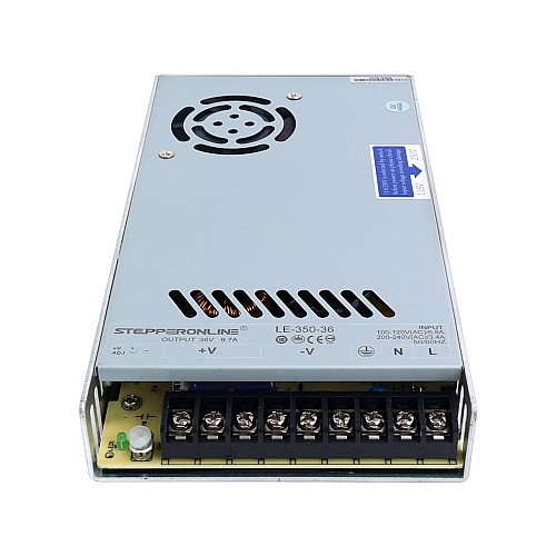 350W 36V 9.7A 115/230V Switching Power Supply Stepper Motor CNC Router Kits - LE-350-36 | StepperOnline CA