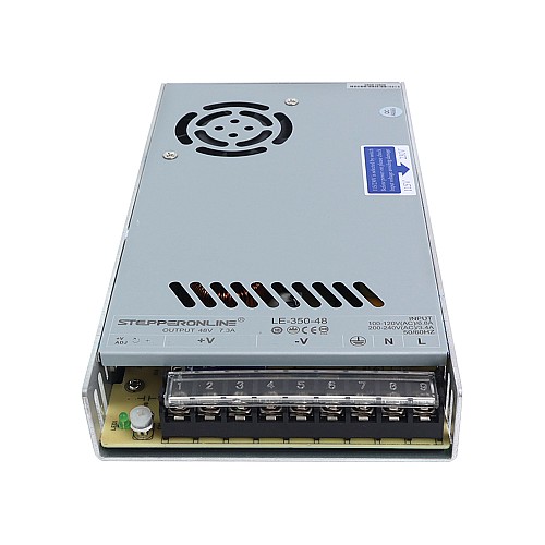 350W 48V 7.3A 115/230V Switching Power Supply Stepper Motor CNC Router Kits - LE-350-48 | StepperOnline CA
