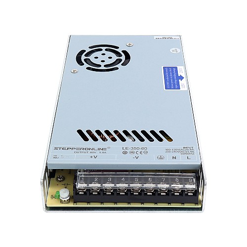 350W 60V 5.8A 115/230V Switching Power Supply Stepper Motor CNC Router Kits - LE-350-60 | StepperOnline CA