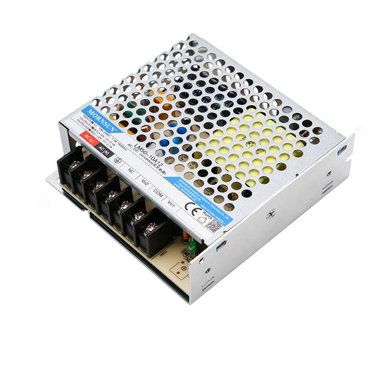 50W 12V -12V/2.1A 2.1A 85-264VAC/120-370VDC Switching Power Supply - LM50-10A12 | StepperOnline CA
