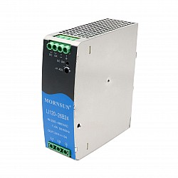120W 24V 5.0A 180-600VAC/254-848VDC DIN Rail Switching Power Supply