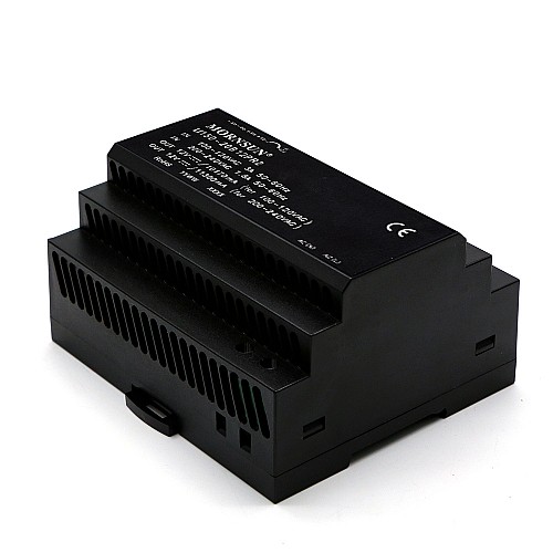 150W 24V 6.3A 85-264VAC/120-370VDC DIN Rail Switching Power Supply - LI150-20B24PR2 | StepperOnline CA