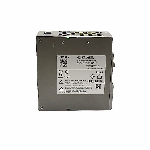 240W 48V 5.0A 85-277VAC/120-390VDC DIN Rail Switching Power Supply with PFC Function - LIHF240-23B48 | StepperOnline CA