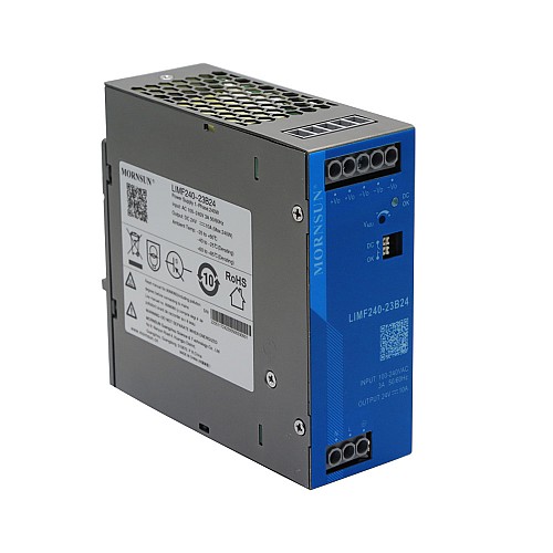 240W 12V 16.0A 85-277VAC/120-390VDC DIN Rail Switching Power Supply with PFC Function - LIMF240-23B12 | StepperOnline CA