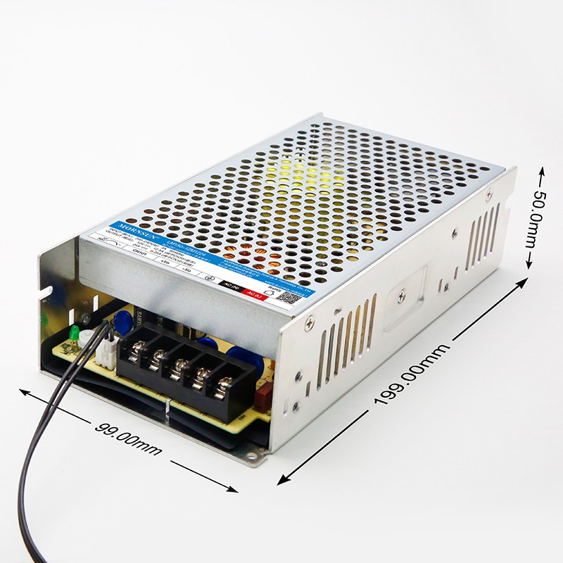 150W 12V 12.5A 180-264VAC/240-370VDC Switching Power Supply - LM150-12M1224-Q | StepperOnline CA
