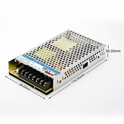 200W 5V 30.0A 90-132VAC/180-264VAC/240-370VDC Switching Power Supply - LM200-10B05 | StepperOnline CA 200W 5V 30.0A 90-132VAC/180-264VAC/240-370VDC Switching Power Supply - LM200-10B05 | StepperOnline CA
