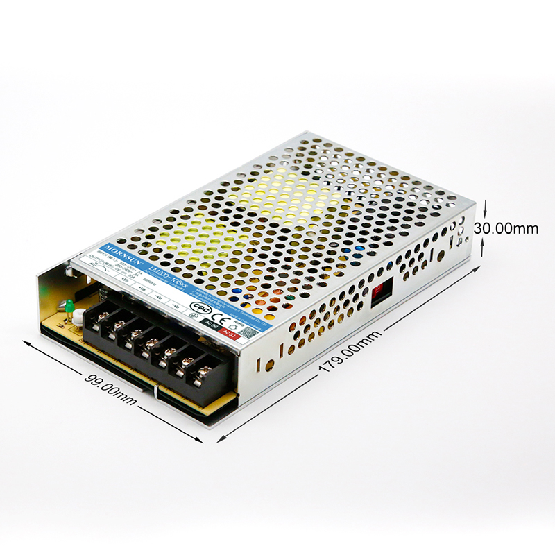 200W 24V 8.8A 176-264VAC/240-370VDC Switching Power Supply - LM200-12B24 | StepperOnline CA
