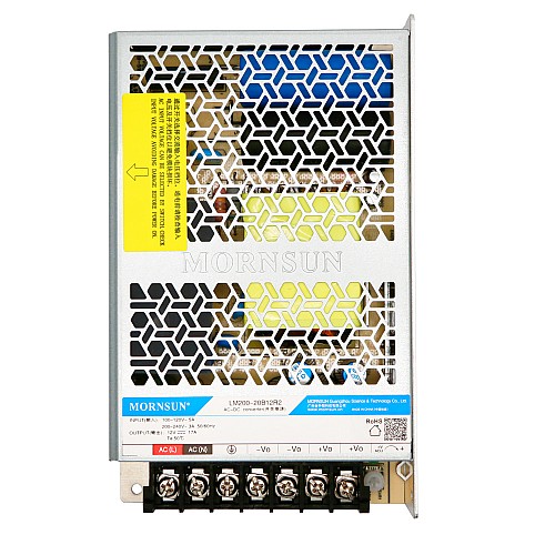 200W 24V 8.8A 90-132VAC/180-264VAC Switching Power Supply - LM200-20B24R2 | StepperOnline CA