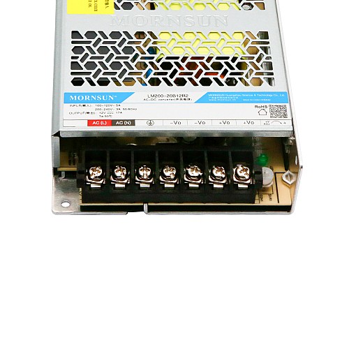 200W 24V 8.8A 90-132VAC/180-264VAC Switching Power Supply - LM200-20B24R2 | StepperOnline CA