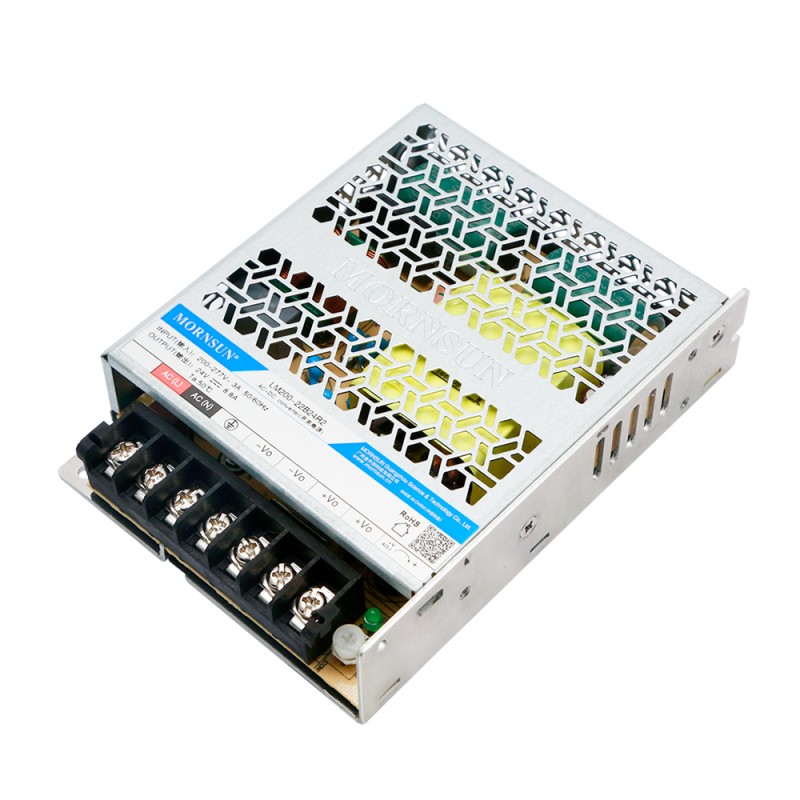 200W 48V 4.4A 176-305VAC/240-430VDC Switching Power Supply - LM200-22B48R2 | StepperOnline CA