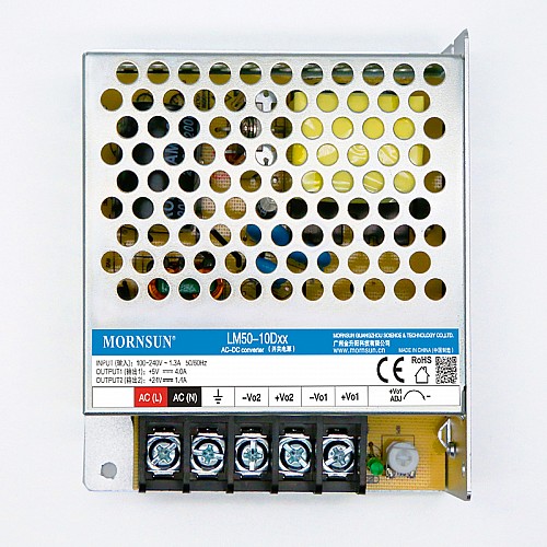 50W 5V/6.0A 12V/2.0A 85-264VAC/120-370VDC Switching Power Supply - LM50-10D0512-20 | StepperOnline CA 50W 5V/6.0A 12V/2.0A 85-264VAC/120-370VDC Switching Power Supply - LM50-10D0512-20 | StepperOnline CA