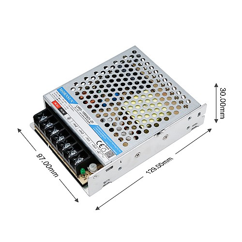 65W 5V/4.0A 24V/2.0A 90-264VAC/120-370VDC Switching Power Supply - LM65-10D0524-20 | StepperOnline CA
