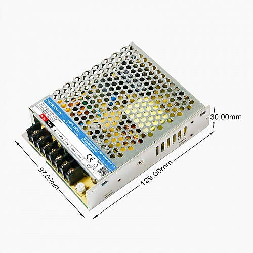 75W 5V/5A 24V/1.5A 12V/1A 90-264VAC/120-370VDC Switching Power Supply - LM75-10C052412-15 | StepperOnline CA