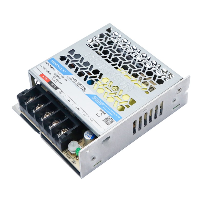 75W 24V 3.2A 80-305VAC/100-430VDC Switching Power Supply - LM75-23B24R2 | StepperOnline CA