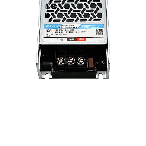 200W 48V 4.2A 85-305VAC/120-430VDC Switching Power Supply with PFC Function - LMF200-23B48UH | StepperOnline CA