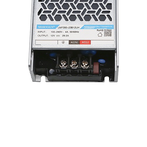 350W 24V 14.6A 85-305VAC/120-430VDC Switching Power Supply with PFC Function - LMF350-23B24UH | StepperOnline CA