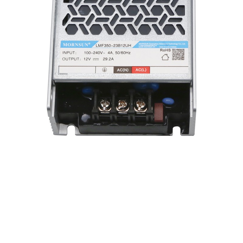 350W 24V 14.6A 85-305VAC/120-430VDC Switching Power Supply with PFC Function - LMF350-23B24UH | StepperOnline CA