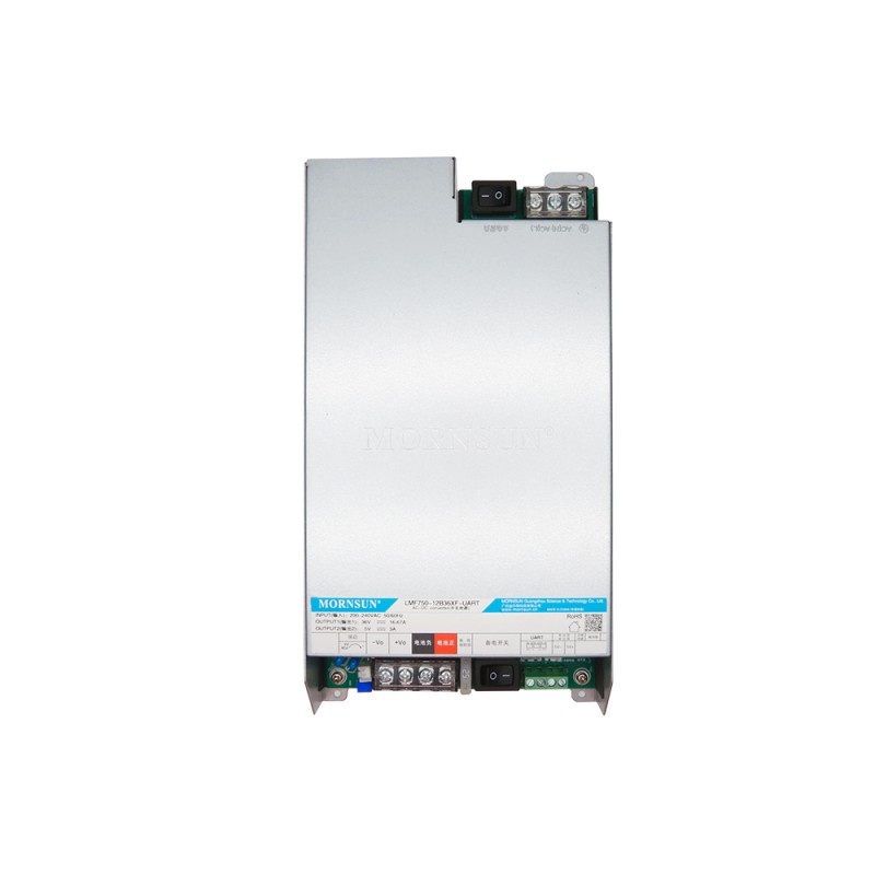 750W 36V/16.7A 5.0V/3.0A 180-264VAC/254-370VDC RS485 Switching Power SupplyWith PFC Function & UART Communication - LMF750-12B36XF-UART | StepperOnline CA