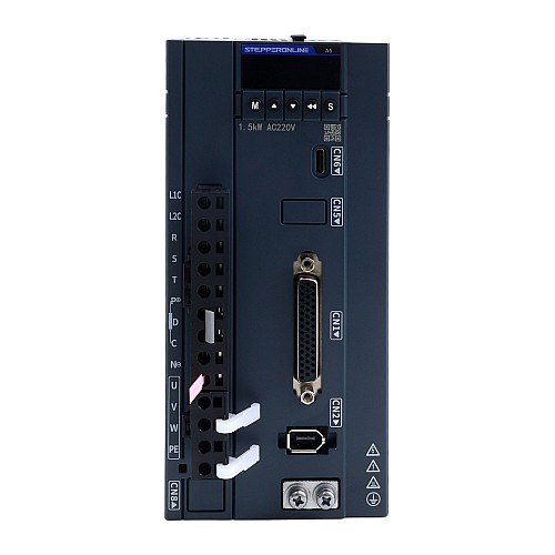 A6 Series 1500W RS485 AC Servo Motor Kit 3000rpm 4.90Nm 17-Bit Absolute Encoder IP67 - A6-RS1500H2A1-M17 | StepperOnline CA