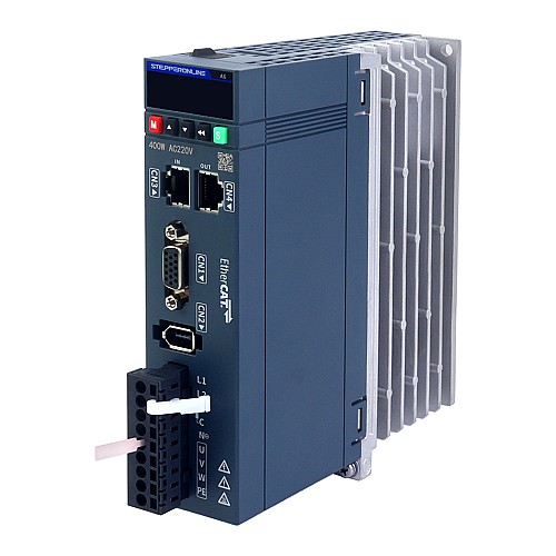 A6 Series 400W EtherCAT AC Servo Motor Kit 3000rpm 1.27Nm 17-Bit Absolute Encoder IP67 - A6-EC400H2A1-M17 | StepperOnline CA A6 Series 400W EtherCAT AC Servo Motor Kit 3000rpm 1.27Nm 17-Bit Absolute Encoder IP67 - A6-EC400H2A1-M17 | StepperOnline CA