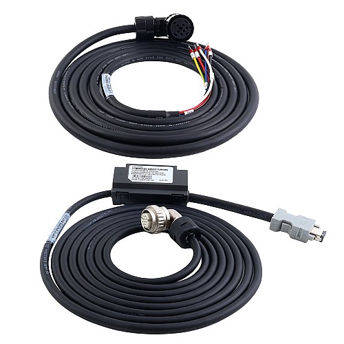 A6 Series 2500W EtherCAT AC Servo Motor Kit 3000rpm 7.96Nm w/ Brake 17-Bit Absolute Encoder IP67 - A6-EC2500H3B1-M17 | StepperOnline CA