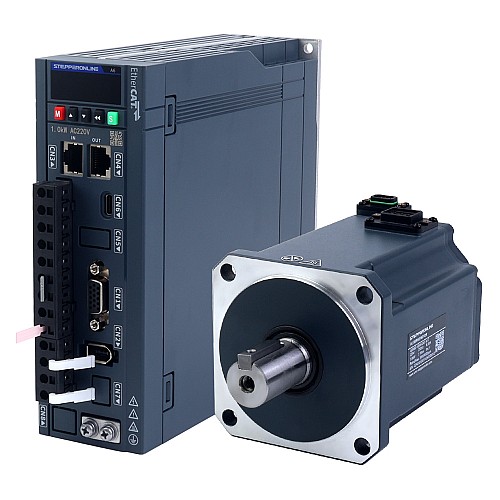 A6 Series 1000W EtherCAT AC Servo Motor Kit 3000rpm 3.18Nm 17-Bit Absolute Encoder IP67 - A6-EC1000H2A1-M17 | StepperOnline CA