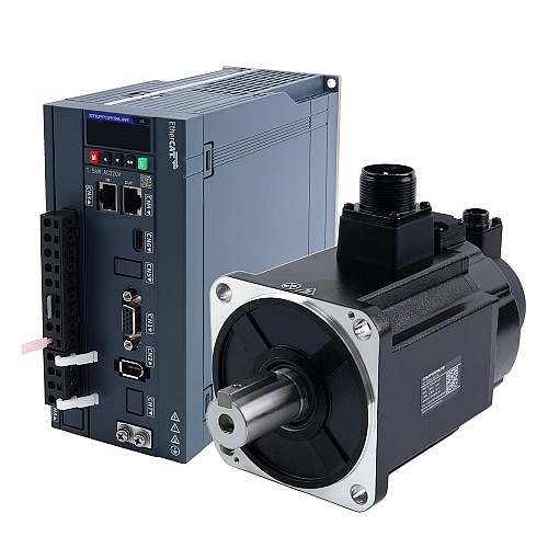 A6 Series 1500W EtherCAT AC Servo Motor Kit 3000rpm 4.78Nm w/ Brake 17-Bit Absolute Encoder IP67 - A6-EC1500H2B1-M17 | StepperOnline CA