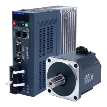 A6 Series 750W EtherCAT AC Servo Motor Kit 3000rpm 2.39Nm 17-Bit Absolute Encoder IP67