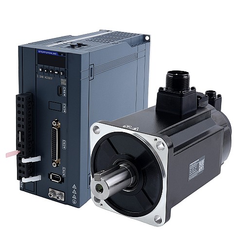 A6 Series 2000W RS485 AC Servo Motor Kit 3000rpm 6.37Nm w/ Brake 17-Bit Absolute Encoder IP67 - A6-RS2000H3B1-M17 | StepperOnline CA