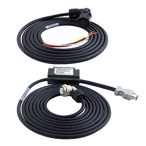 A6H Series 2900W EtherCAT AC Servo Motor Kit 1500rpm 18.60Nm 17-Bit Absolute Encoder IP67 - A6H-EC2900H3A1-M17 | StepperOnline CA