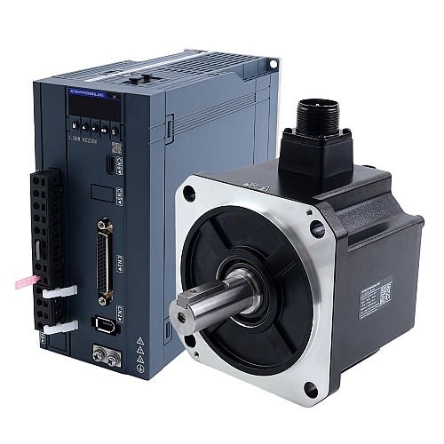A6H Series 1300W RS485 AC Servo Motor Kit 1500rpm 8.34Nm 17-Bit Absolute Encoder IP67 - A6H-RS1300H2A1-M17 | StepperOnline CA