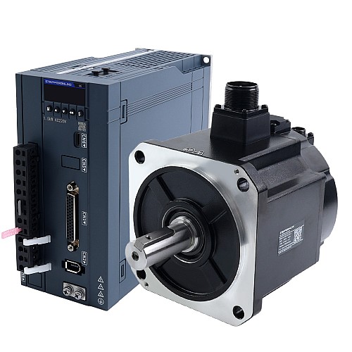 A6H Series 1300W RS485 AC Servo Motor Kit 1500rpm 8.34Nm w/ Brake 17-Bit Absolute Encoder IP67 - A6H-RS1300H2B1-M17 | StepperOnline CA