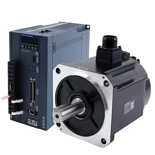 A6H Series 1800W RS485 AC Servo Motor Kit 1500rpm 11.50Nm w/ Brake 17-Bit Absolute Encoder IP67 - A6H-RS1800H3B1-M17 | StepperOnline CA