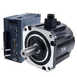 A6H Series 2900W RS485 AC Servo Motor Kit 1500rpm 18.60Nm w/ Brake 17-Bit Absolute Encoder IP67