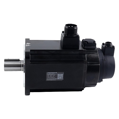 A6 Series 2000W EtherCAT AC Servo Motor Kit 3000rpm 6.37Nm w/ Brake 17-Bit Absolute Encoder IP67 - A6-EC2000H3B1-M17 | StepperOnline CA