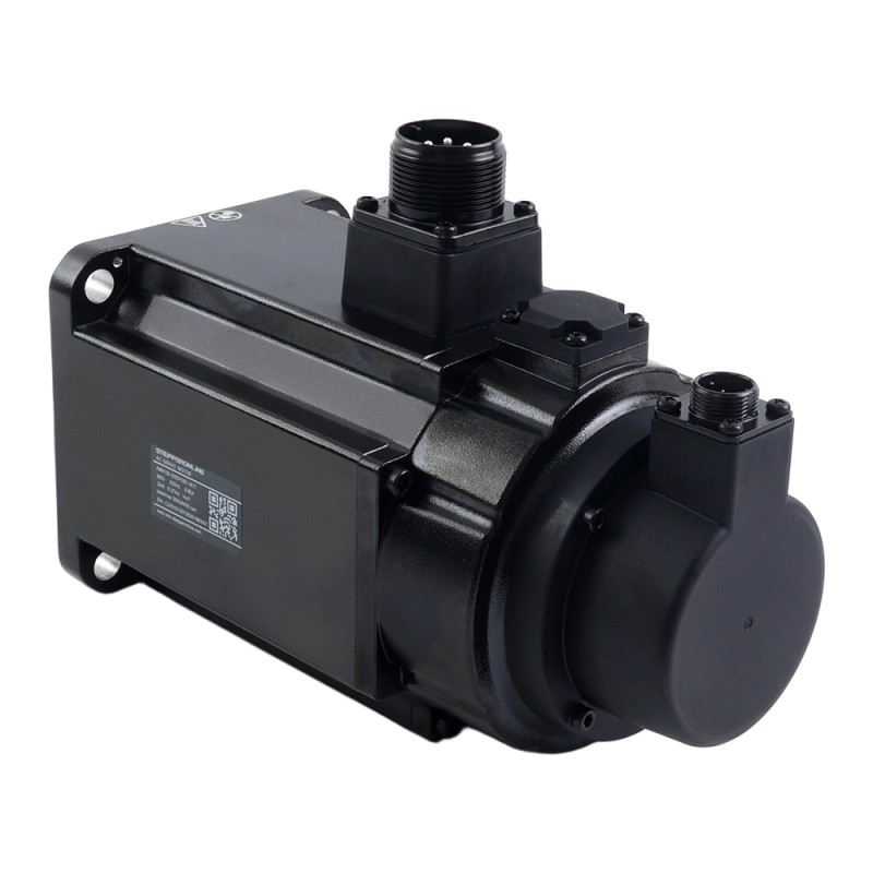 A6 Series 2000W RS485 AC Servo Motor Kit 3000rpm 6.37Nm w/ Brake 17-Bit Absolute Encoder IP67 - A6-RS2000H3B1-M17 | StepperOnline CA