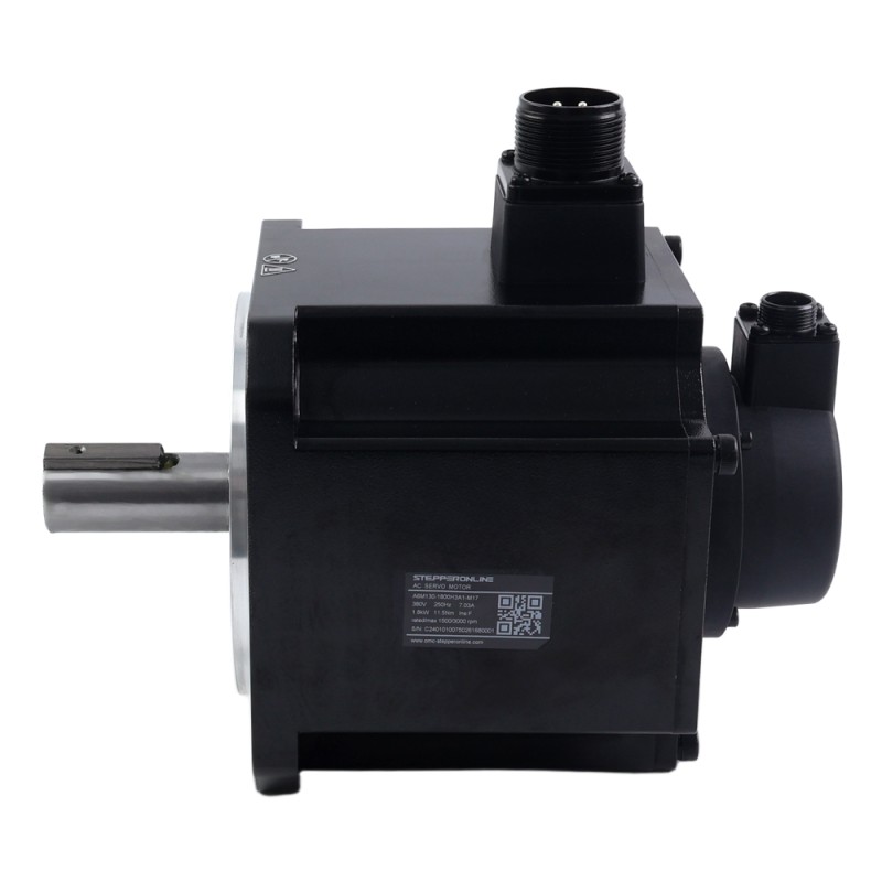 A6H Series 1800W RS485 AC Servo Motor Kit 1500rpm 11.50Nm 17-Bit Absolute Encoder IP67 - A6H-RS1800H3A1-M17 | StepperOnline CA