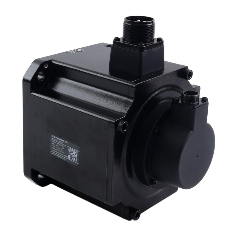 A6H Series 1800W RS485 AC Servo Motor Kit 1500rpm 11.50Nm 17-Bit Absolute Encoder IP67 - A6H-RS1800H3A1-M17 | StepperOnline CA