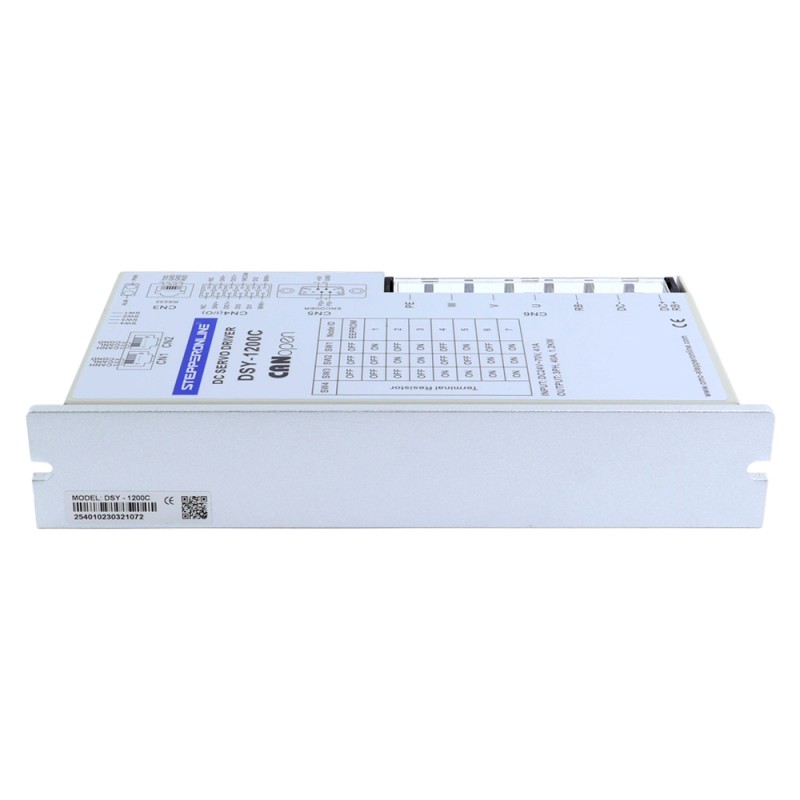 DSY Series 1000W CANopen DC Servo Motor 24-70VDC 3.20Nm w/ Brake 3000rpm 17-Bit Incremental Encoder IP65 - DSY-C1000L2B2-M17S | StepperOnline CA