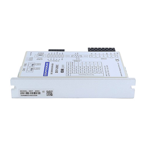 DSY Series 200W CANopen DC Servo Motor 24-70VDC 0.637Nm 3000rpm 17-Bit Incremental Encoder IP65 - DSY-C200L2A2-M17S | StepperOnline CA