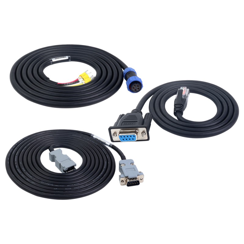 DSY Series 1000W CANopen DC Servo Motor 24-70VDC 3.20Nm 3000rpm 17-Bit Incremental Encoder IP65 - DSY-C1000L2A2-M17S | StepperOnline CA